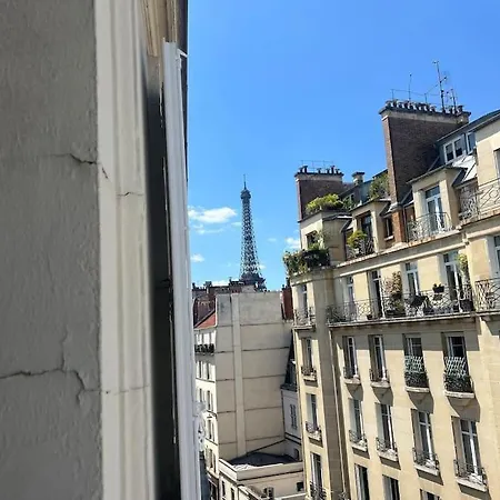 Apartamento Studio Lumineux Vue Tour Eiffel